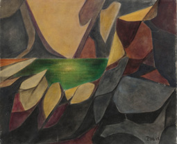 Le lac dans la faille, Evenos, 1965.